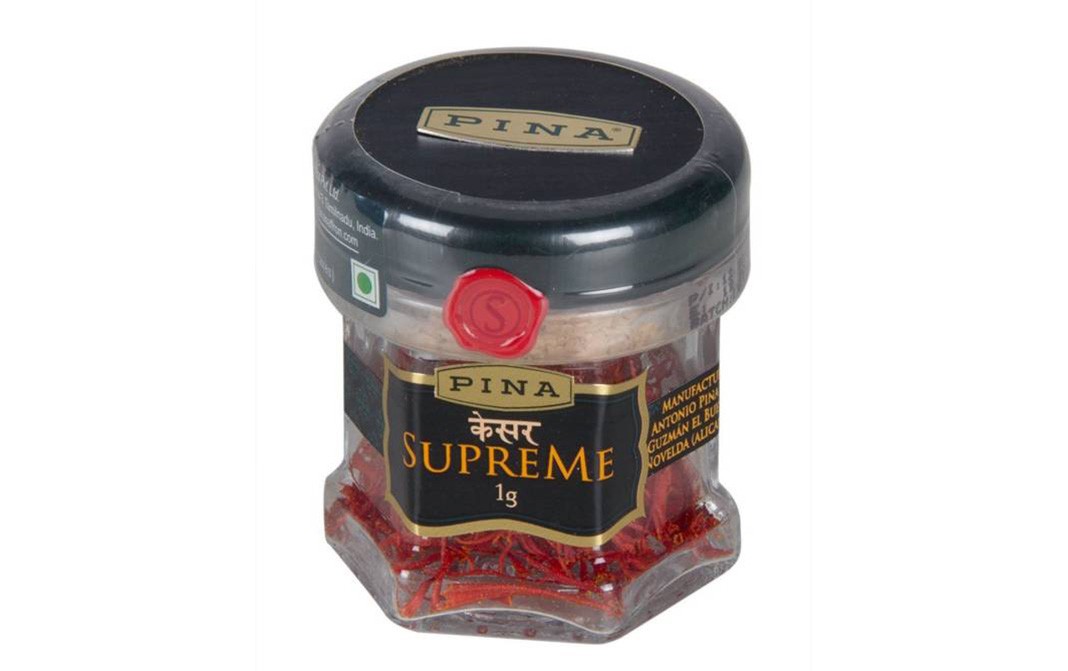 Pina Saffron Supreme    Glass Jar  1 grams